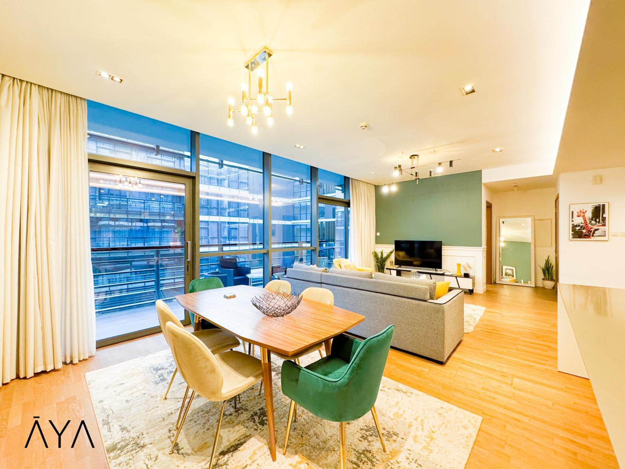 Apartment Luxury With Pool, Patio & Gym In Walk