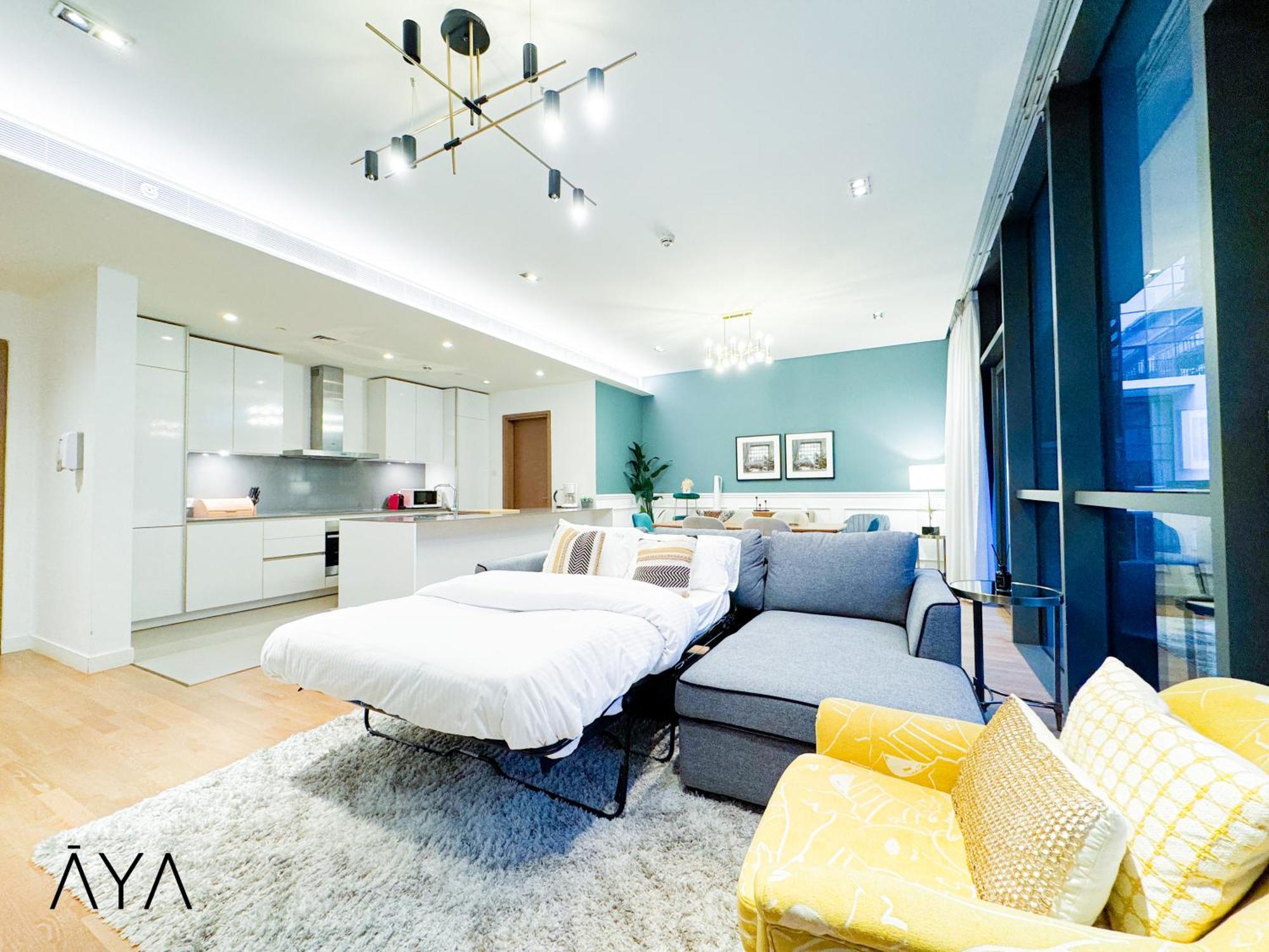 Apartment Luxury With Pool, Patio & Gym In Walk Dubai