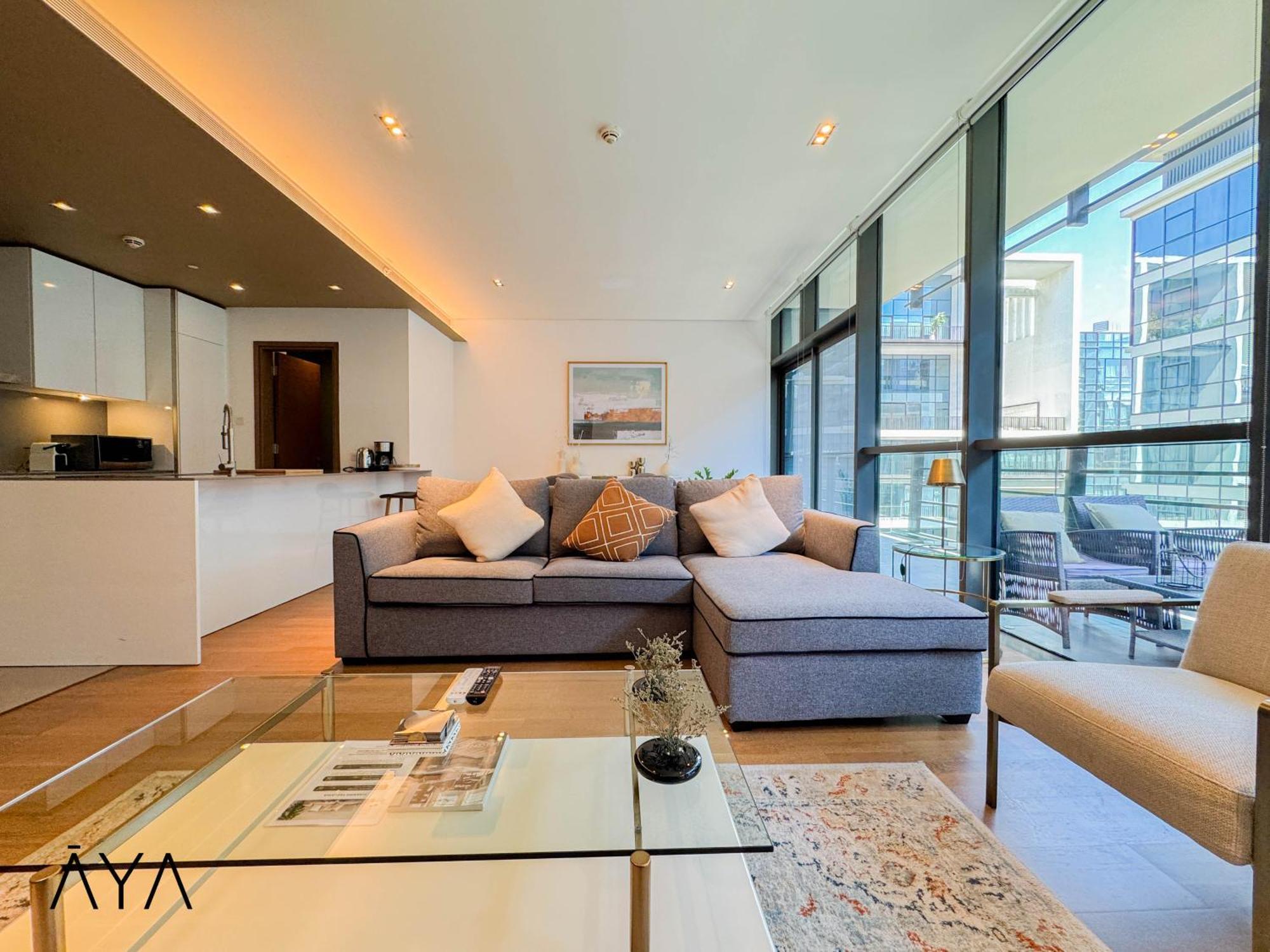 Apartment Luxury With Pool, Patio & Gym In Walk Dubai